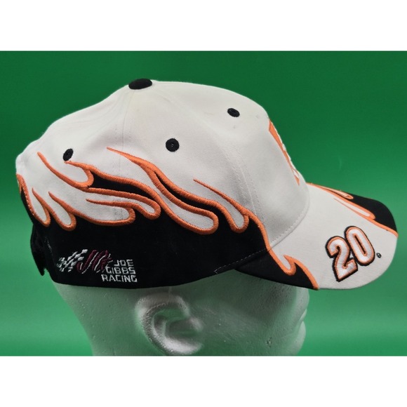 New Tony Stewart #20 Home Depot Flame NASCAR Hat Chase Authentics NWT Cap - Picture 6 of 9